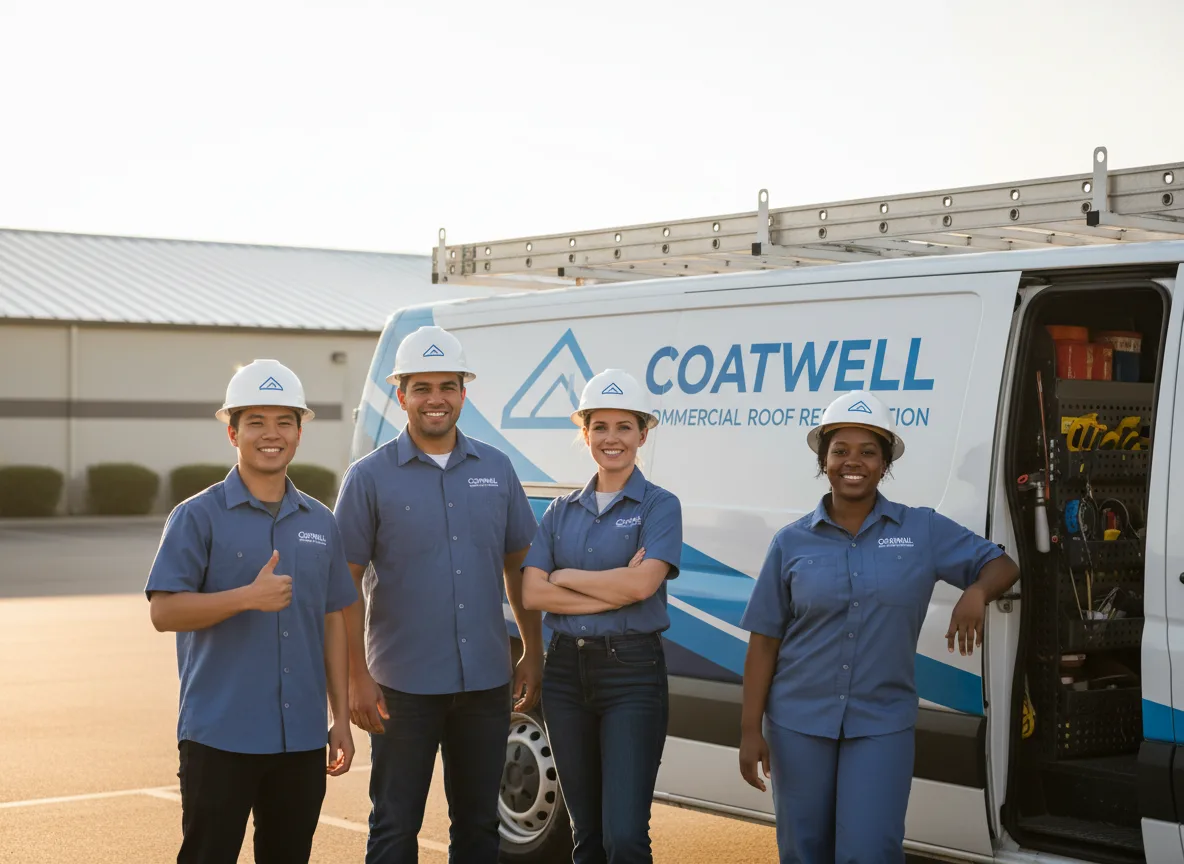 Commercial roof coating company in Williamsville, VT
